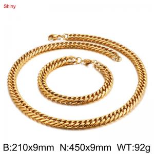 SS Jewelry Set(Most Men) - KS107394-Z