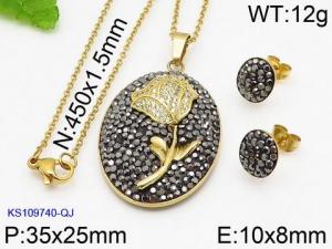 SS Jewelry Set(Most Women) - KS109740-QJ