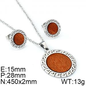 SS Jewelry Set(Most Women) - KS110273-K
