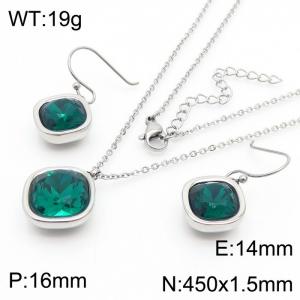 SS Jewelry Set(Most Women) - KS110281-GC