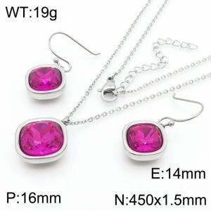 SS Jewelry Set(Most Women) - KS110286-GC