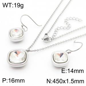 SS Jewelry Set(Most Women) - KS110287-GC