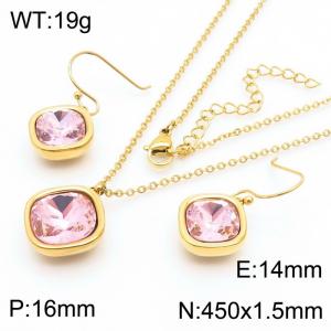 SS Jewelry Set(Most Women) - KS110292-GC