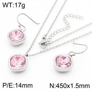 SS Jewelry Set(Most Women) - KS110335-GC