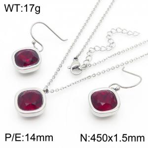 SS Jewelry Set(Most Women) - KS110339-GC