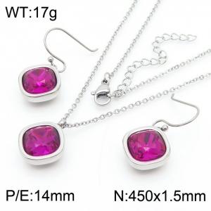 SS Jewelry Set(Most Women) - KS110340-GC