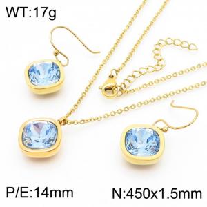 SS Jewelry Set(Most Women) - KS110345-GC