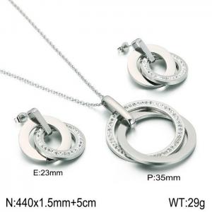 SS Jewelry Set(Most Women) - KS110477-KSP