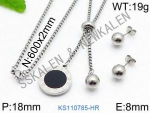 SS Jewelry Set(Most Women) - KS110785-HR