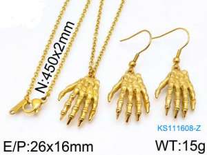 SS Jewelry Set(Most Women) - KS111608-Z