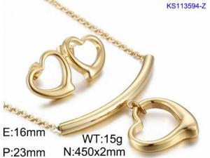 SS Jewelry Set(Most Women) - KS113594-Z