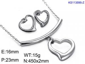 SS Jewelry Set(Most Women) - KS113595-Z