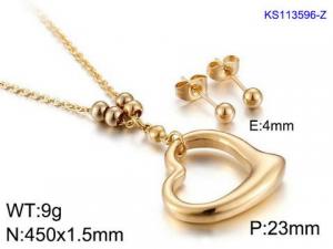 SS Jewelry Set(Most Women) - KS113596-Z