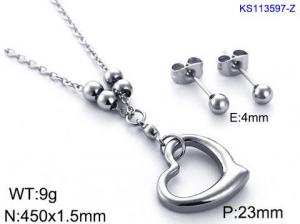 SS Jewelry Set(Most Women) - KS113597-Z