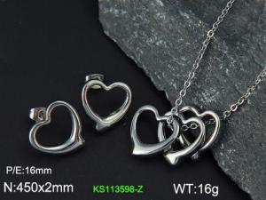 SS Jewelry Set(Most Women) - KS113598-Z