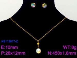 SS Jewelry Set(Most Women) - KS113817-Z