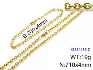 SS Jewelry Set(Most Women) - KS114435-Z