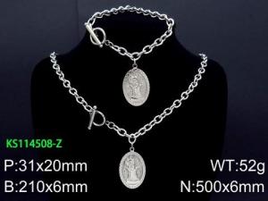 SS Jewelry Set(Most Women) - KS114508-Z