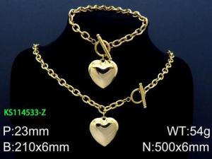 SS Jewelry Set(Most Women) - KS114533-Z