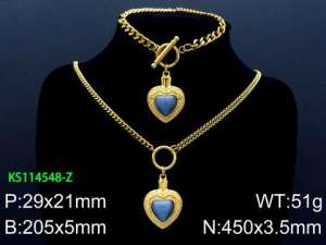 SS Jewelry Set(Most Women) - KS114548-Z