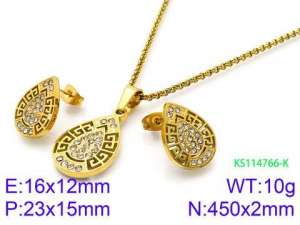 SS Jewelry Set(Most Women) - KS114766-K