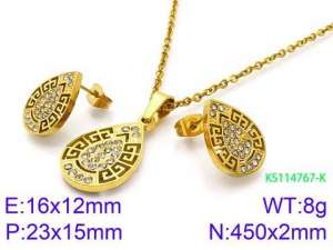 SS Jewelry Set(Most Women) - KS114767-K