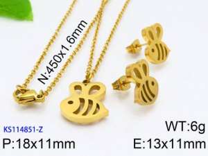 SS Jewelry Set(Most Women) - KS114851-Z