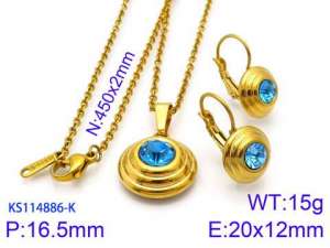 SS Jewelry Set(Most Women) - KS114886-K