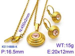 SS Jewelry Set(Most Women) - KS114888-K