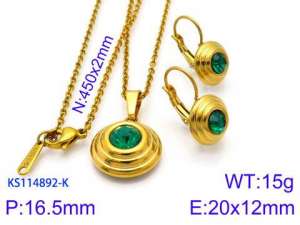 SS Jewelry Set(Most Women) - KS114892-K