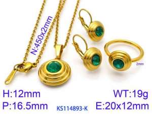 SS Jewelry Set(Most Women) - KS114893-K