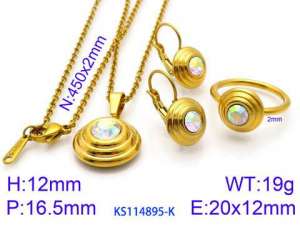 SS Jewelry Set(Most Women) - KS114895-K