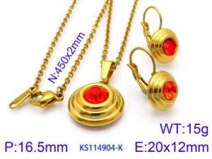 SS Jewelry Set(Most Women) - KS114904-K