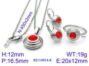 SS Jewelry Set(Most Women) - KS114914-K