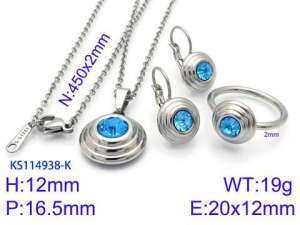 SS Jewelry Set(Most Women) - KS114938-K