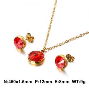 SS Jewelry Set(Most Women) - KS115002-Z