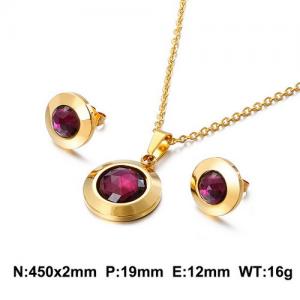 SS Jewelry Set(Most Women) - KS115013-Z