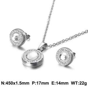 SS Jewelry Set(Most Women) - KS115034-Z