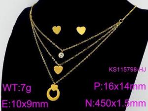 SS Jewelry Set(Most Women) - KS115798-HJ