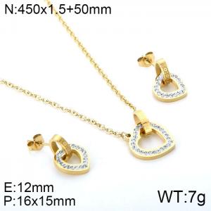 SS Jewelry Set(Most Women) - KS116120-KSP