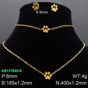 SS Jewelry Set(Most Women) - KS117045-K