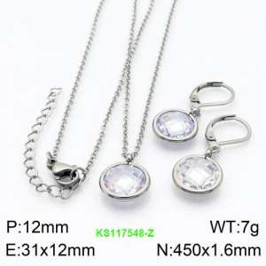 SS Jewelry Set(Most Women) - KS117548-Z