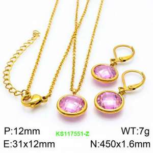 SS Jewelry Set(Most Women) - KS117551-Z