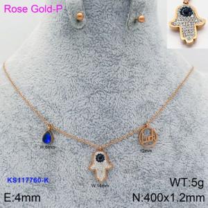 SS Jewelry Set(Most Women) - KS117760-K