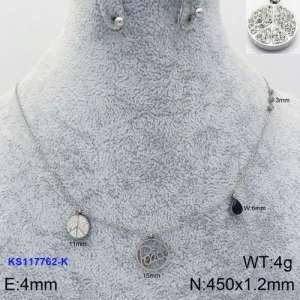 SS Jewelry Set(Most Women) - KS117762-K