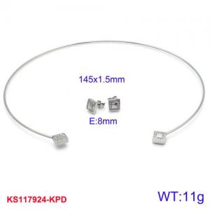 SS Jewelry Set(Most Women) - KS117924-KPD