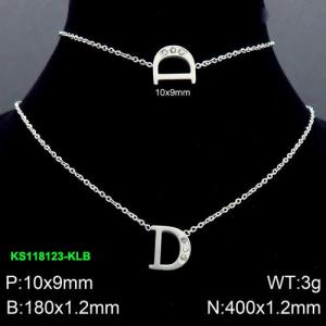 SS Jewelry Set(Most Women) - KS118123-KLB