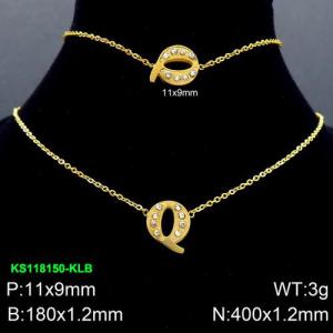 SS Jewelry Set(Most Women) - KS118150-KLB