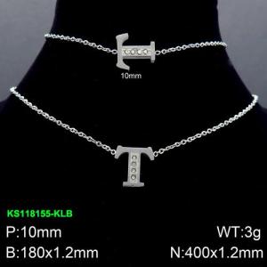 SS Jewelry Set(Most Women) - KS118155-KLB