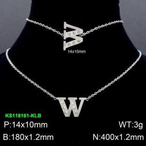 SS Jewelry Set(Most Women) - KS118161-KLB